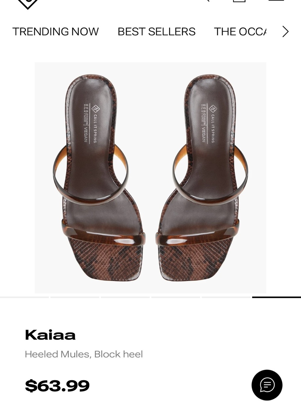 Call It Spring Block Heel